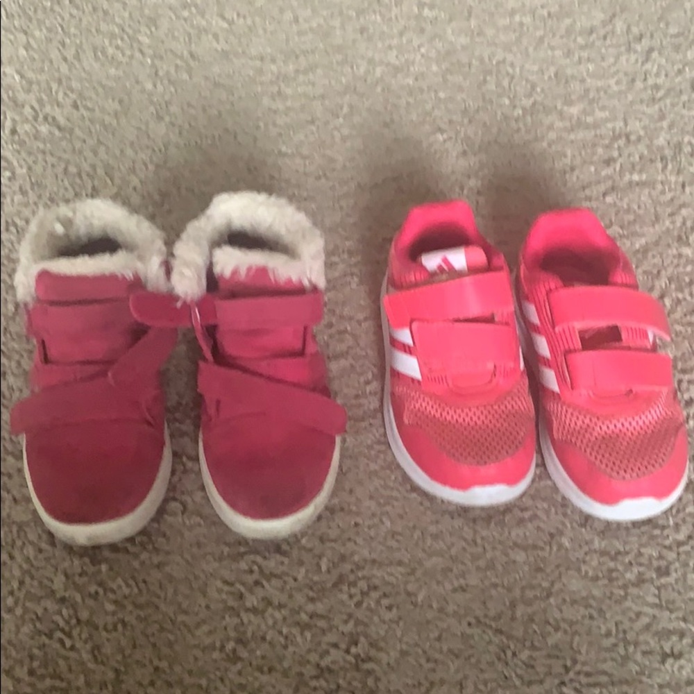 Shoes Uggs and adidas lot